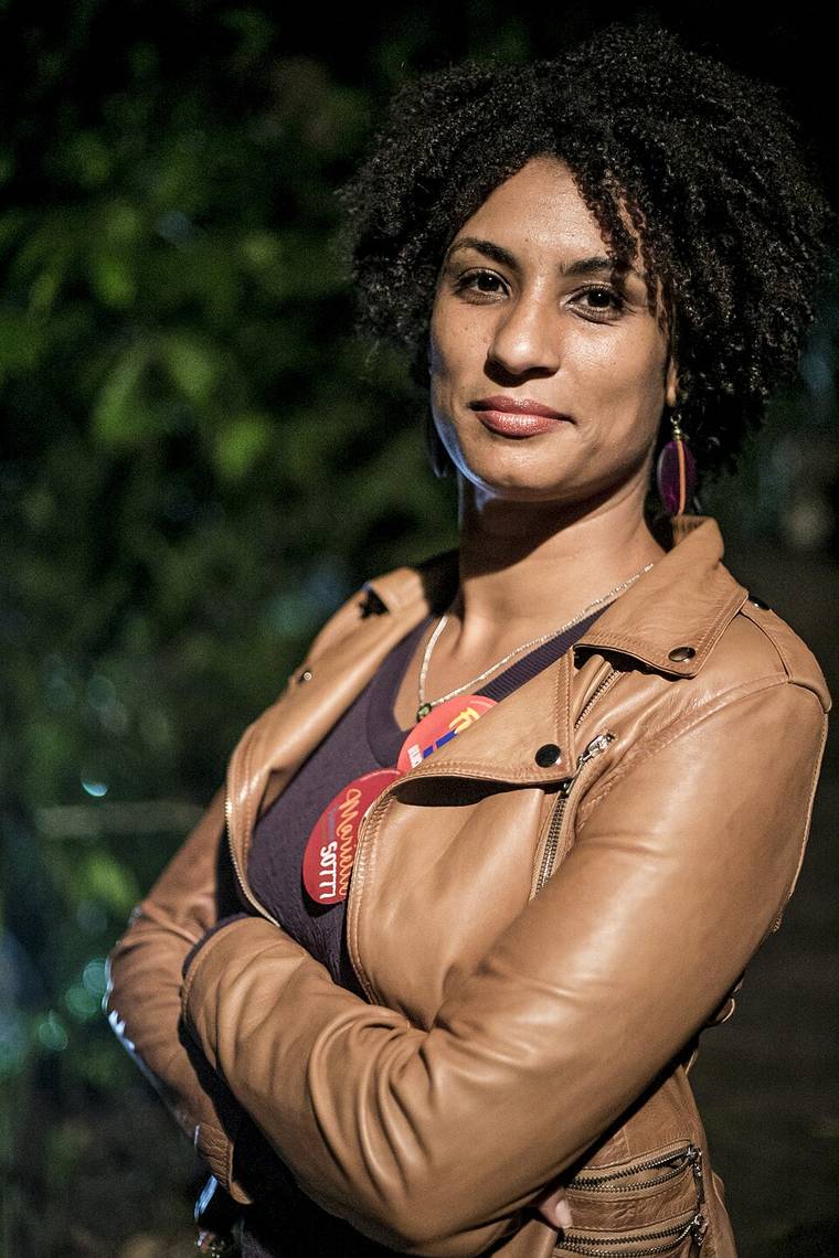 Retrato de Marielle Franco